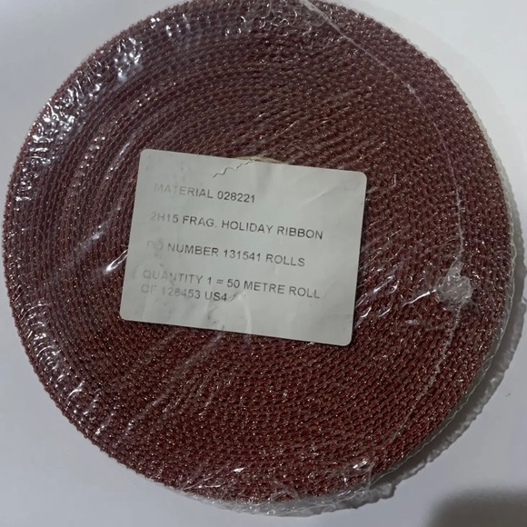 Authentic Chanel Classic Red Silk Ribbon appr. 72 Inches/2 Yds Valentine’s Day - Picture 10 of 10